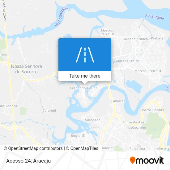 Acesso 24 map