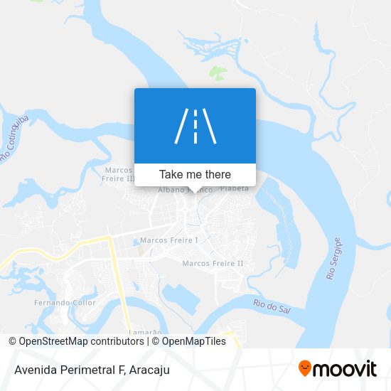 Avenida Perimetral F map