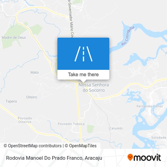 Rodovia Manoel Do Prado Franco map