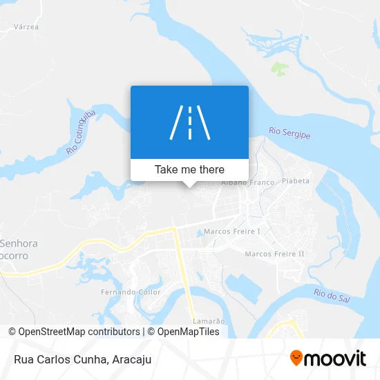 Rua Carlos Cunha map