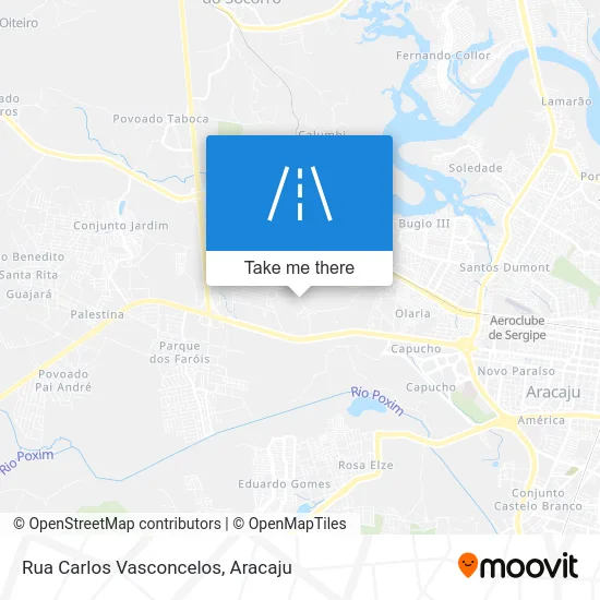 Rua Carlos Vasconcelos map