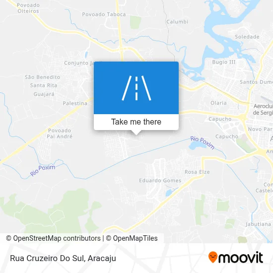 Rua Cruzeiro Do Sul map