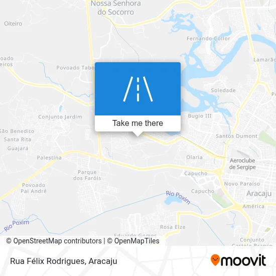 Rua Félix Rodrigues map