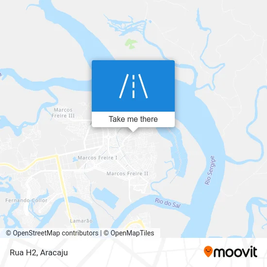 Rua H2 map