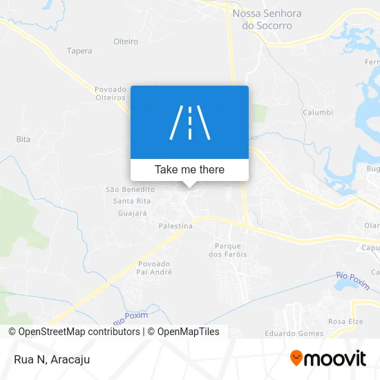 Rua N map
