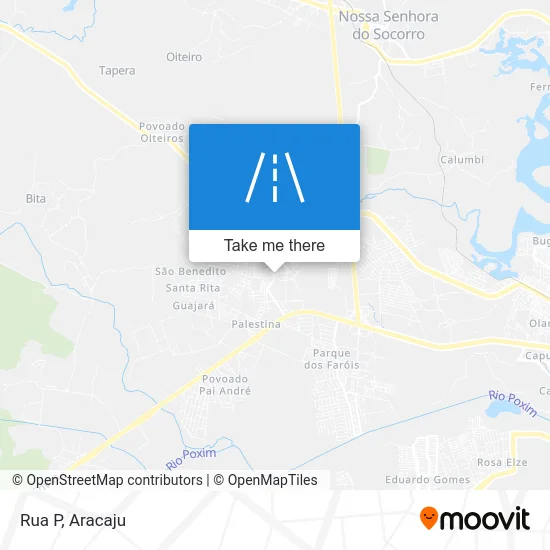 Rua P map