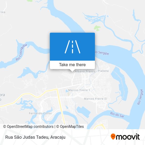 Rua São Judas Tadeu map