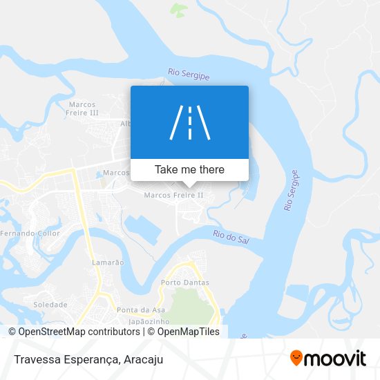 Travessa Esperança map