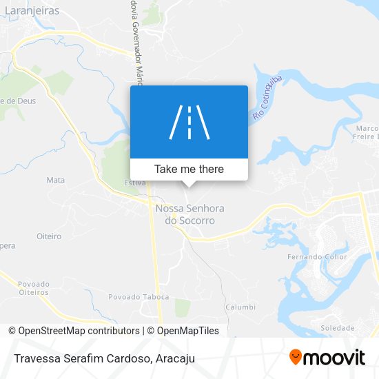 Travessa Serafim Cardoso map