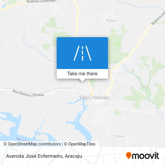 Avenida José Enfermeiro map