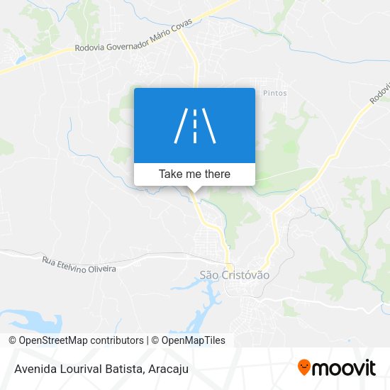Avenida Lourival Batista map