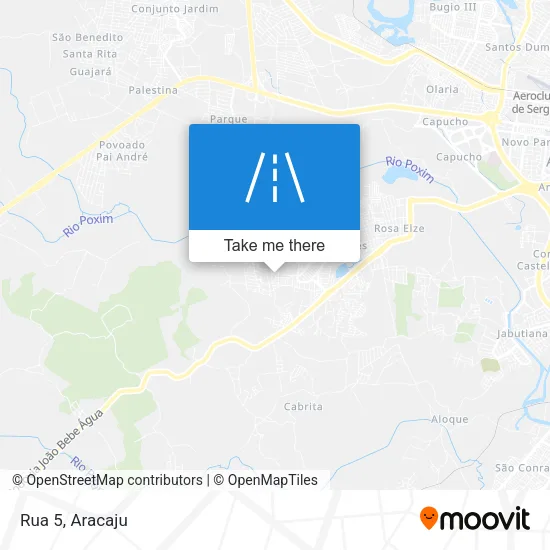 Rua 5 map