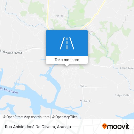 Rua Anisio José De Oliveira map
