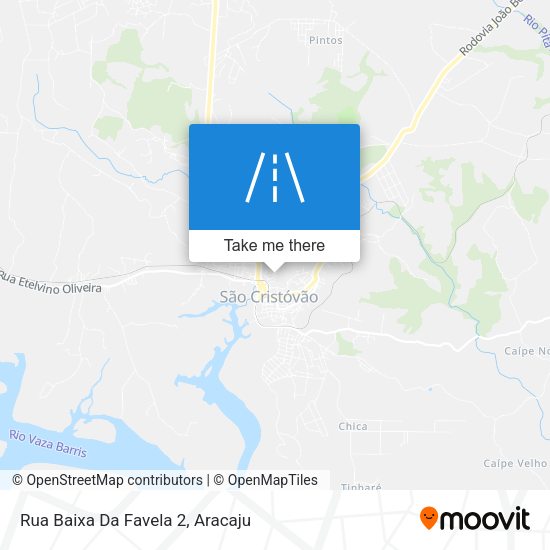 Rua Baixa Da Favela 2 map