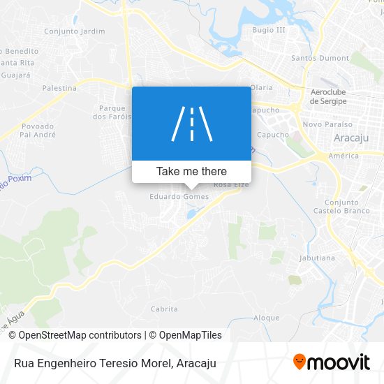 Rua Engenheiro Teresio Morel map