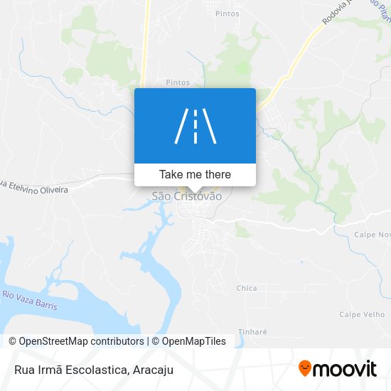 Rua Irmã Escolastica map