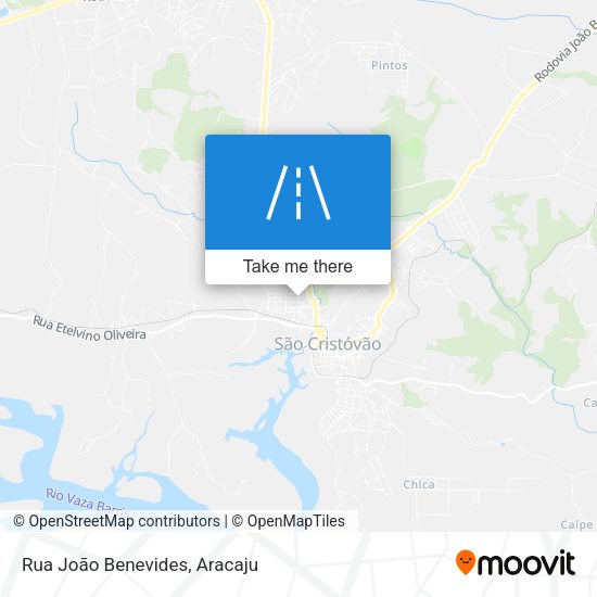 Rua João Benevides map