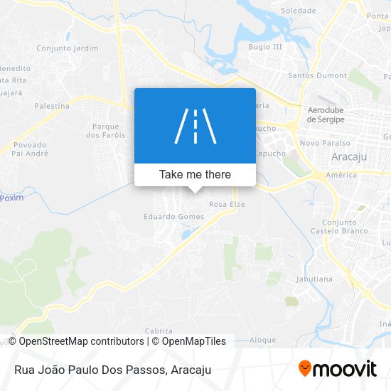 Rua João Paulo Dos Passos map