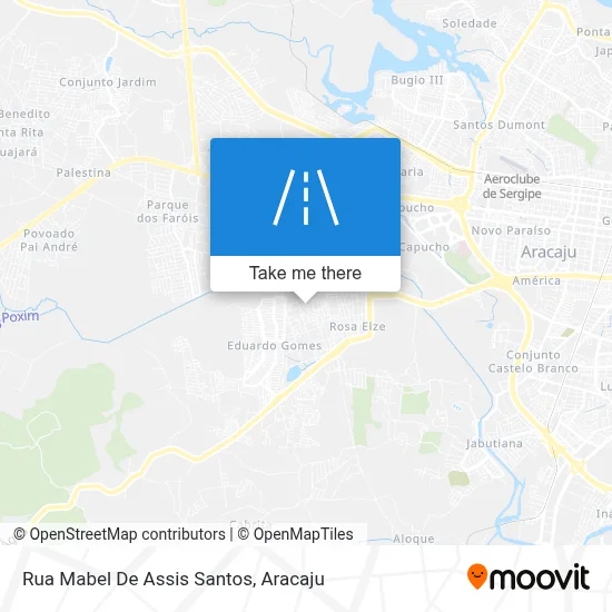 Rua Mabel De Assis Santos map