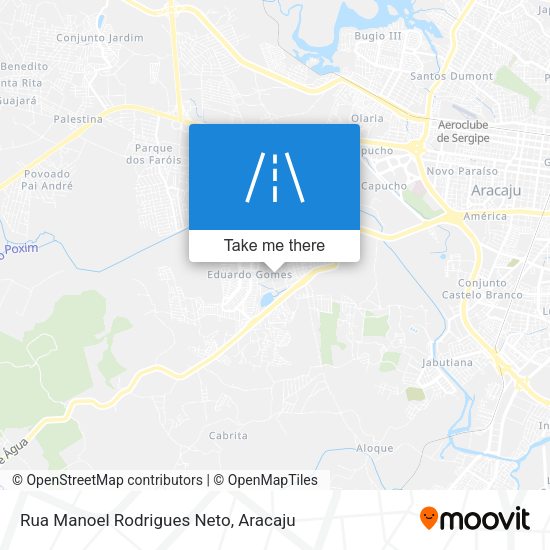 Rua Manoel Rodrigues Neto map