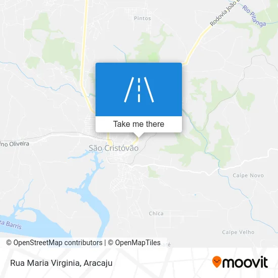 Rua Maria Virginia map