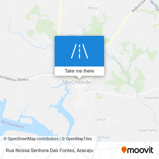 Rua Nossa Senhora Das Fontes map