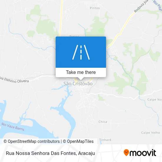 Rua Nossa Senhora Das Fontes map