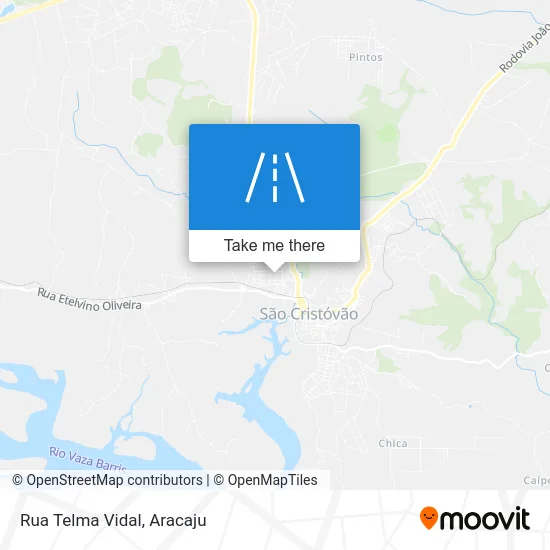 Rua Telma Vidal map