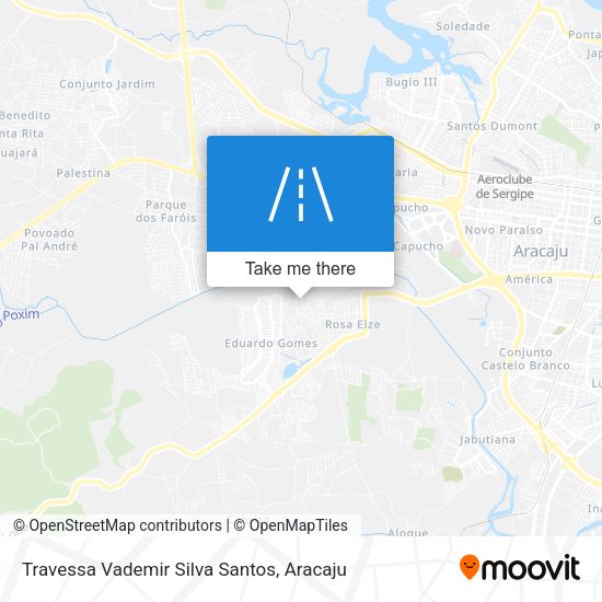 Travessa Vademir Silva Santos map