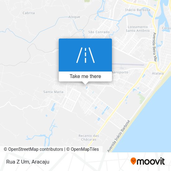 Rua Z Um map