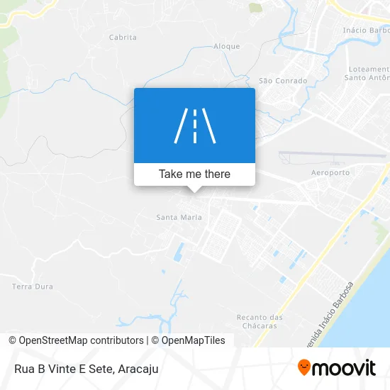 Rua B Vinte E Sete map