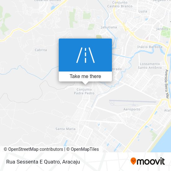 Rua Sessenta E Quatro map
