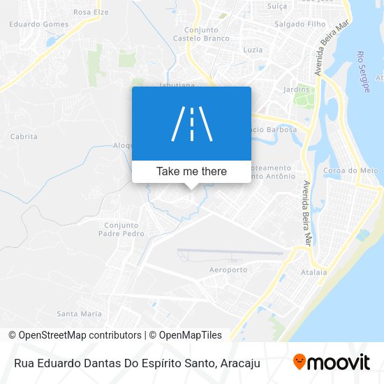 Rua Eduardo Dantas Do Espírito Santo map