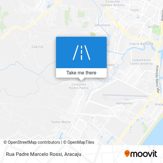 Rua Padre Marcelo Rossi map