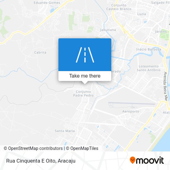 Rua Cinquenta E Oito map