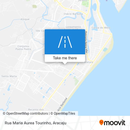 Rua Maria Aurea Tourinho map