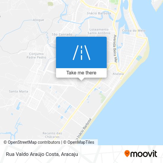 Rua Valdo Araújo Costa map