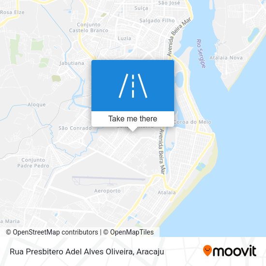 Rua Presbitero Adel Alves Oliveira map