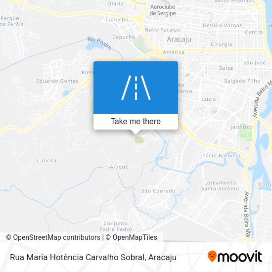 Rua Maria Hotência Carvalho Sobral map