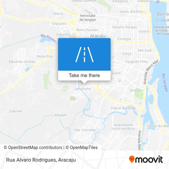 Rua Alvaro Rodrigues map