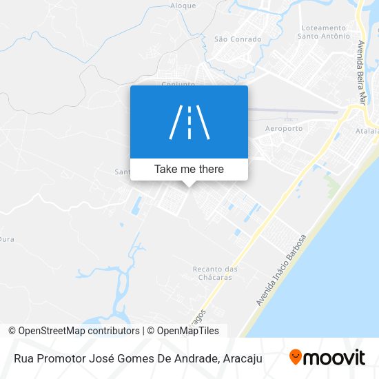 Rua Promotor José Gomes De Andrade map