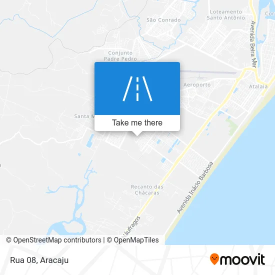 Rua 08 map