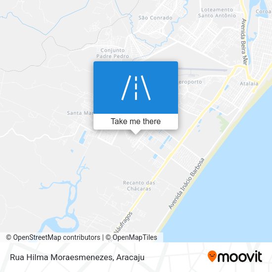 Rua Hilma Moraesmenezes map