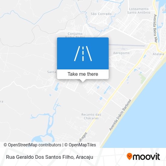 Rua Geraldo Dos Santos Filho map