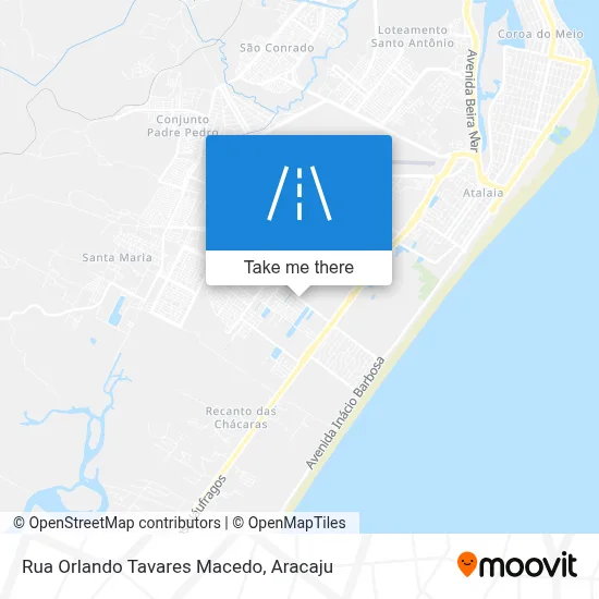 Rua Orlando Tavares Macedo map