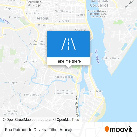 Rua Raimundo Oliveira Filho map