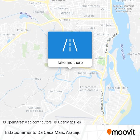 Estacionamento Da Casa Mais map