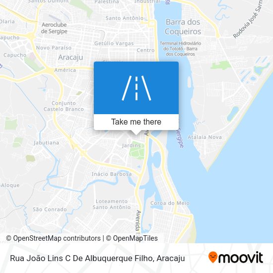 Rua João Lins C De Albuquerque Filho map