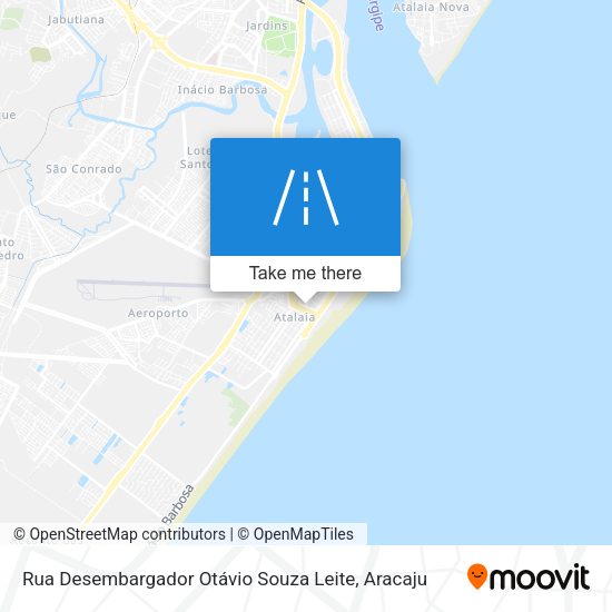 Rua Desembargador Otávio Souza Leite map