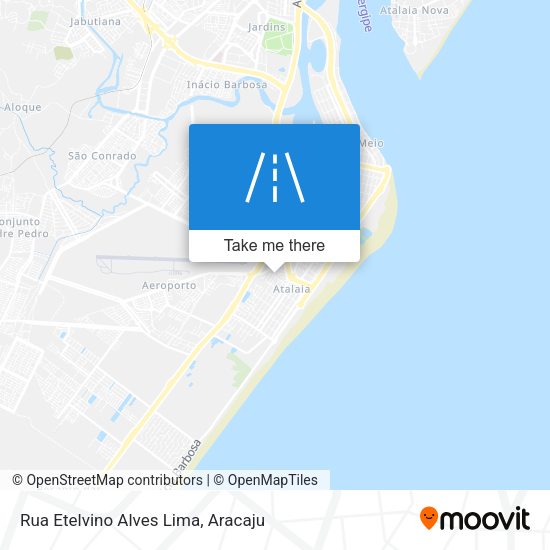 Rua Etelvino Alves Lima map